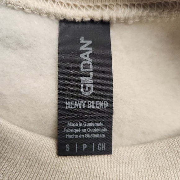 Spain Adult Unisex Crewneck Sweatshirt In Sand Size S. - Picture 6 of 12